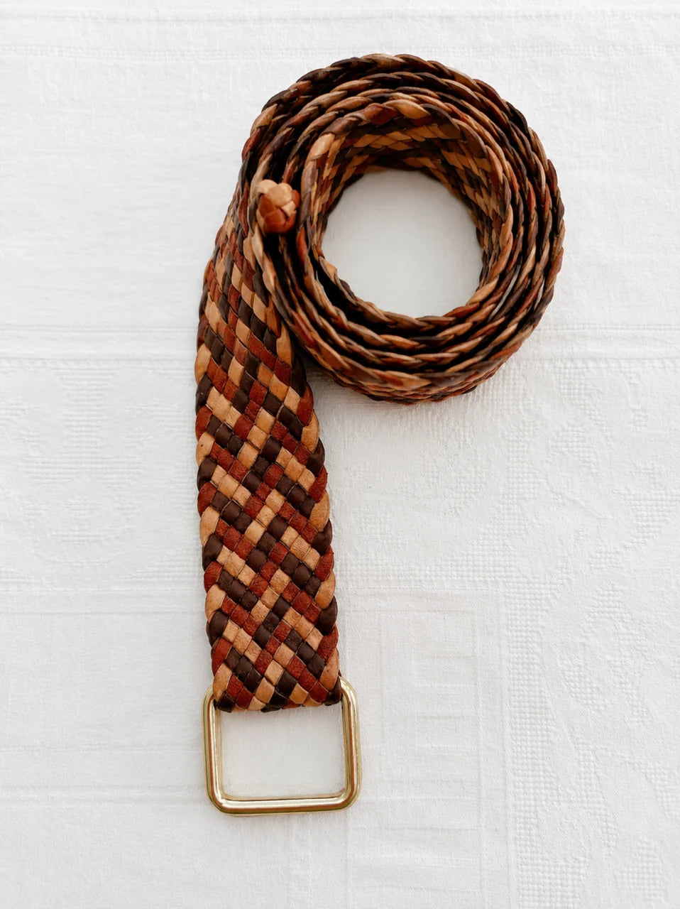 The Appaloosa 12 plait leather belt